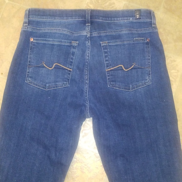 NWOT Seven for all Mankind Josephine style jeans-size 28 - Picture 6 of 8